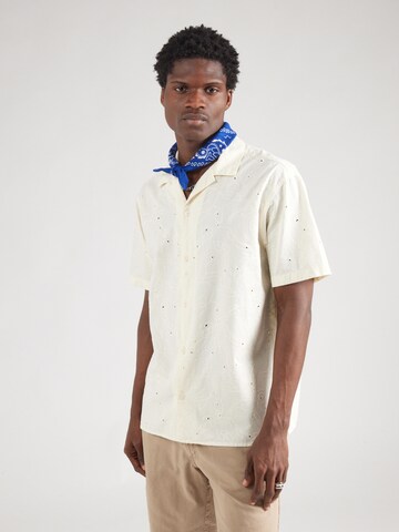JACK & JONES Regular Fit Skjorte i hvid: forside