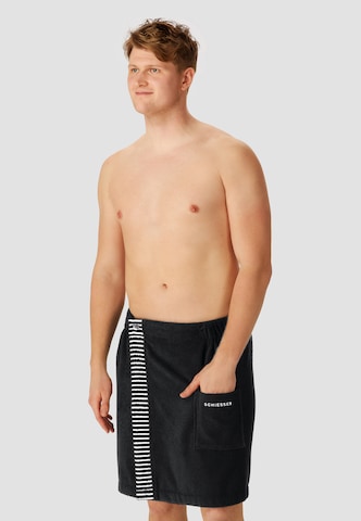 SCHIESSER Towel 'Rom' in Black: front