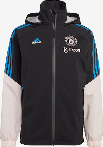 ADIDAS SPORTSWEAR Athletic Jacket in Black: front