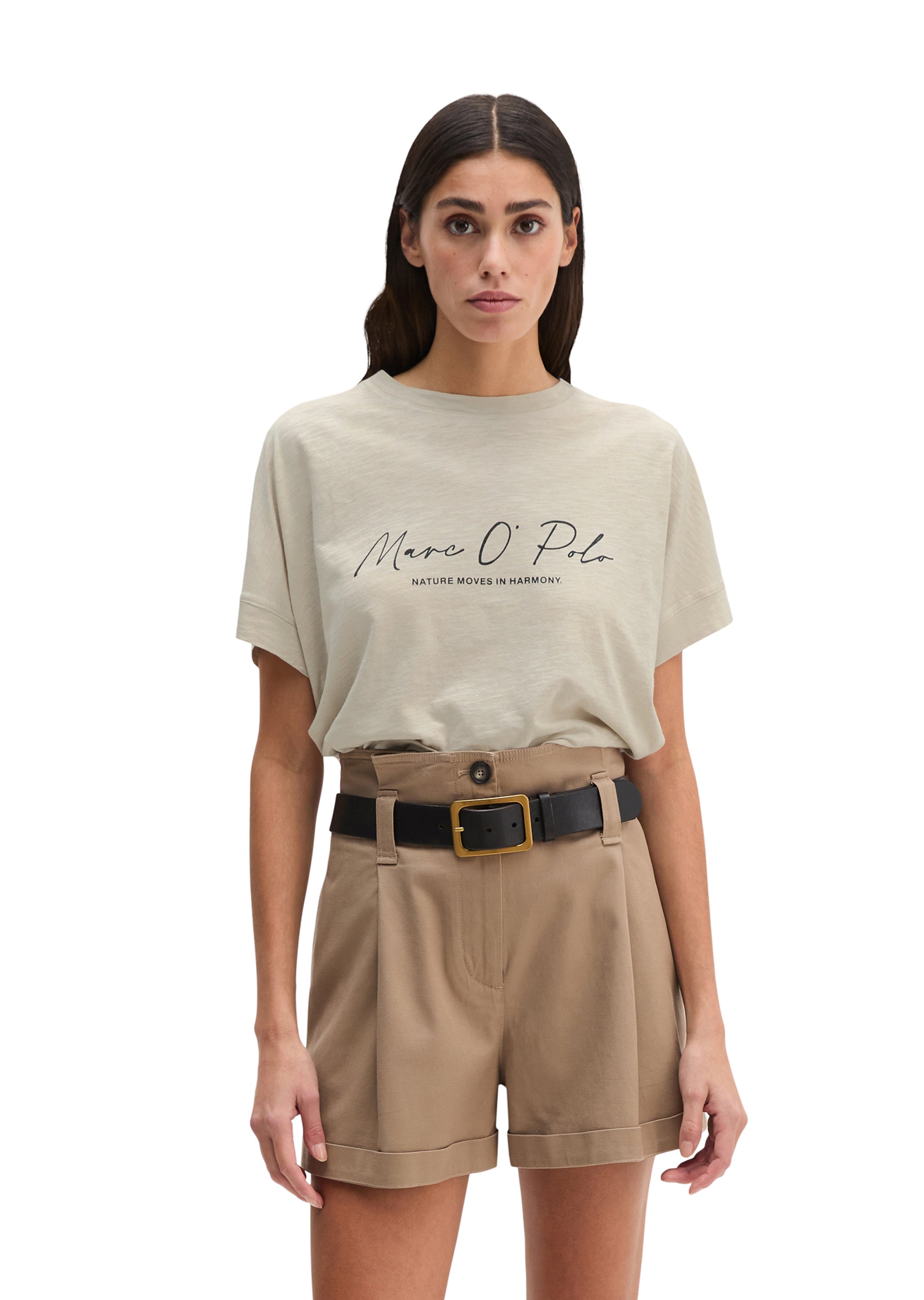 Marc O'Polo Shirt in Grey: front