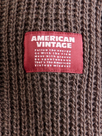 Cardigan 'CYROW' AMERICAN VINTAGE en marron