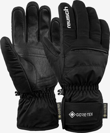 REUSCH Athletic Gloves 'Snow Ranger' in Black: front