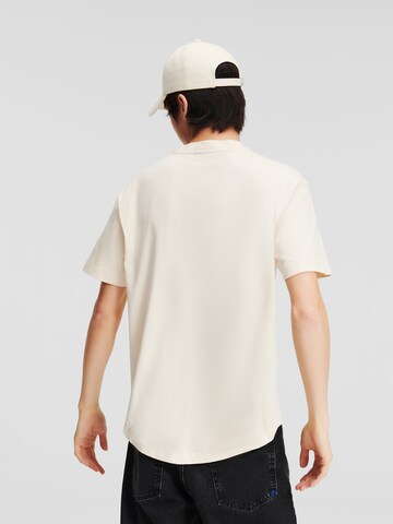 T-Shirt KARL LAGERFELD JEANS en blanc