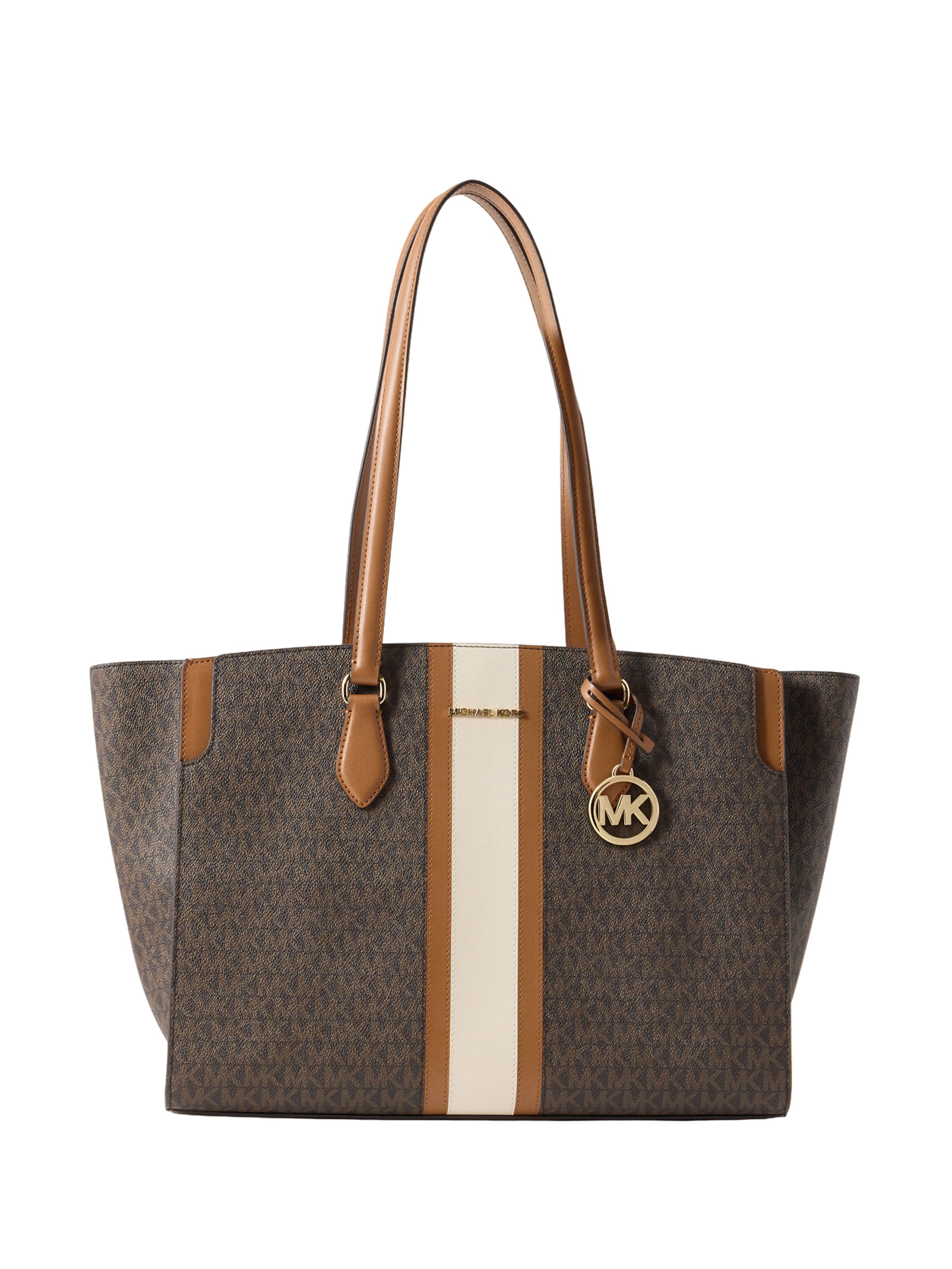 MICHAEL Michael Kors Shopper in ecru / braun / cognac, Produktansicht