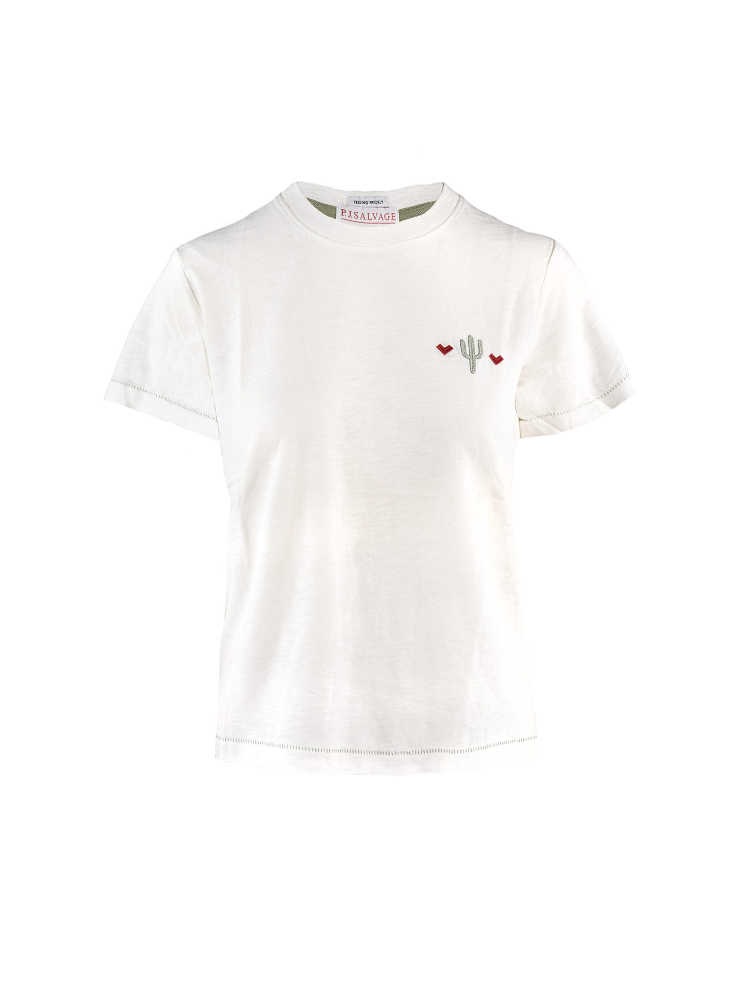 PJ Salvage Shirt ' Wild Lands ' in White: front