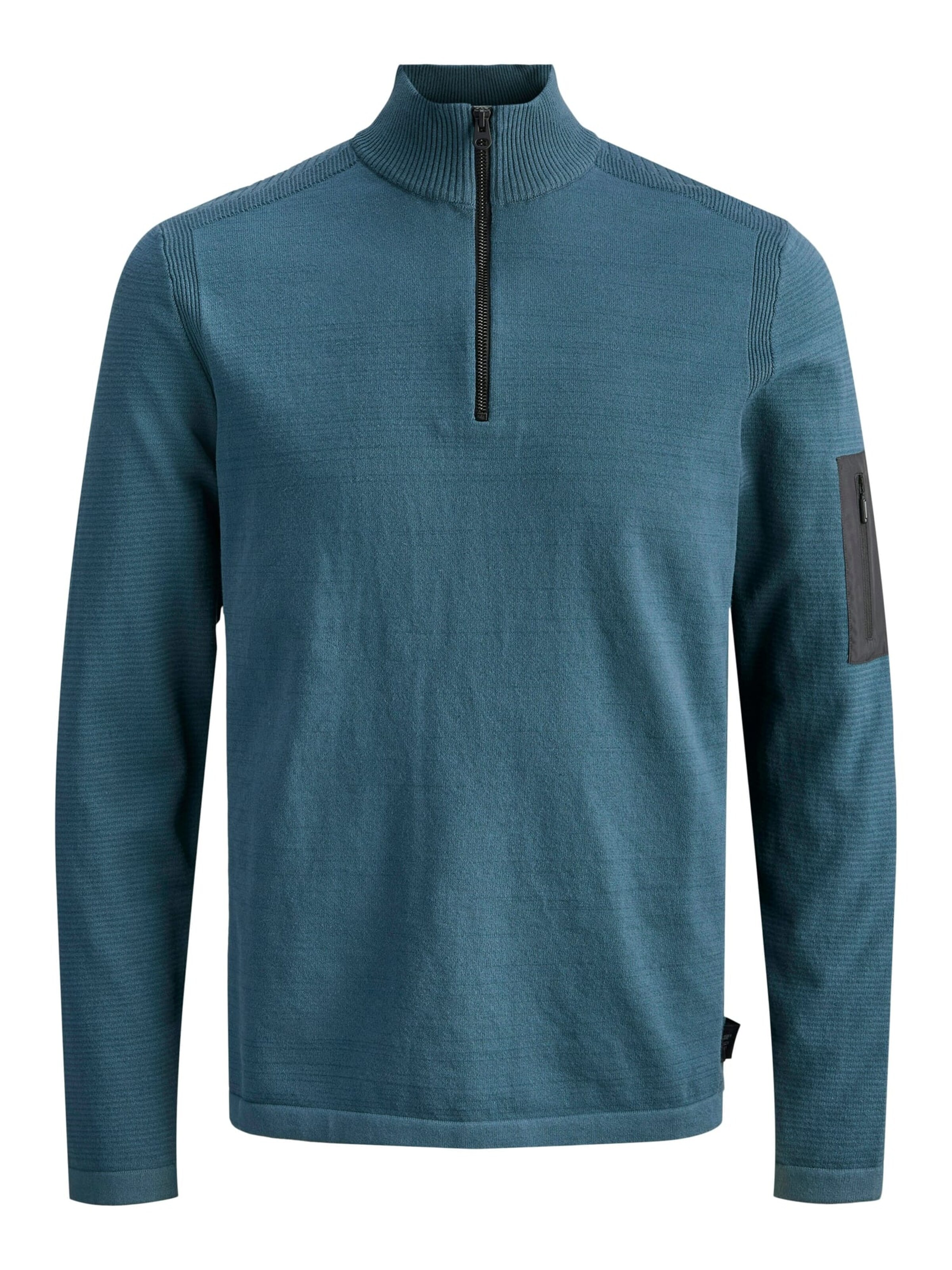JACK & JONES Trui 'mace' in Groen