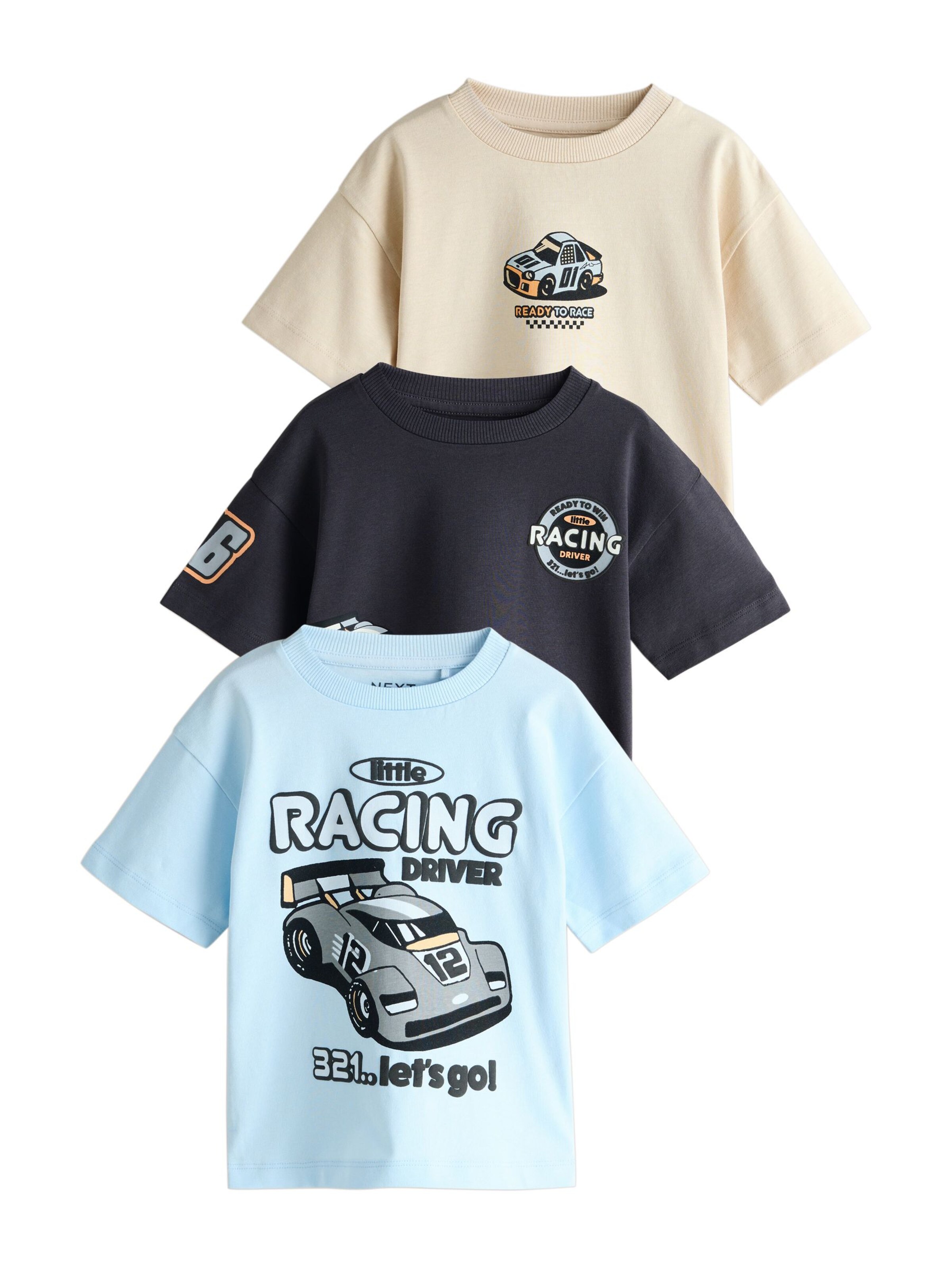 Next Shirt in Black: front