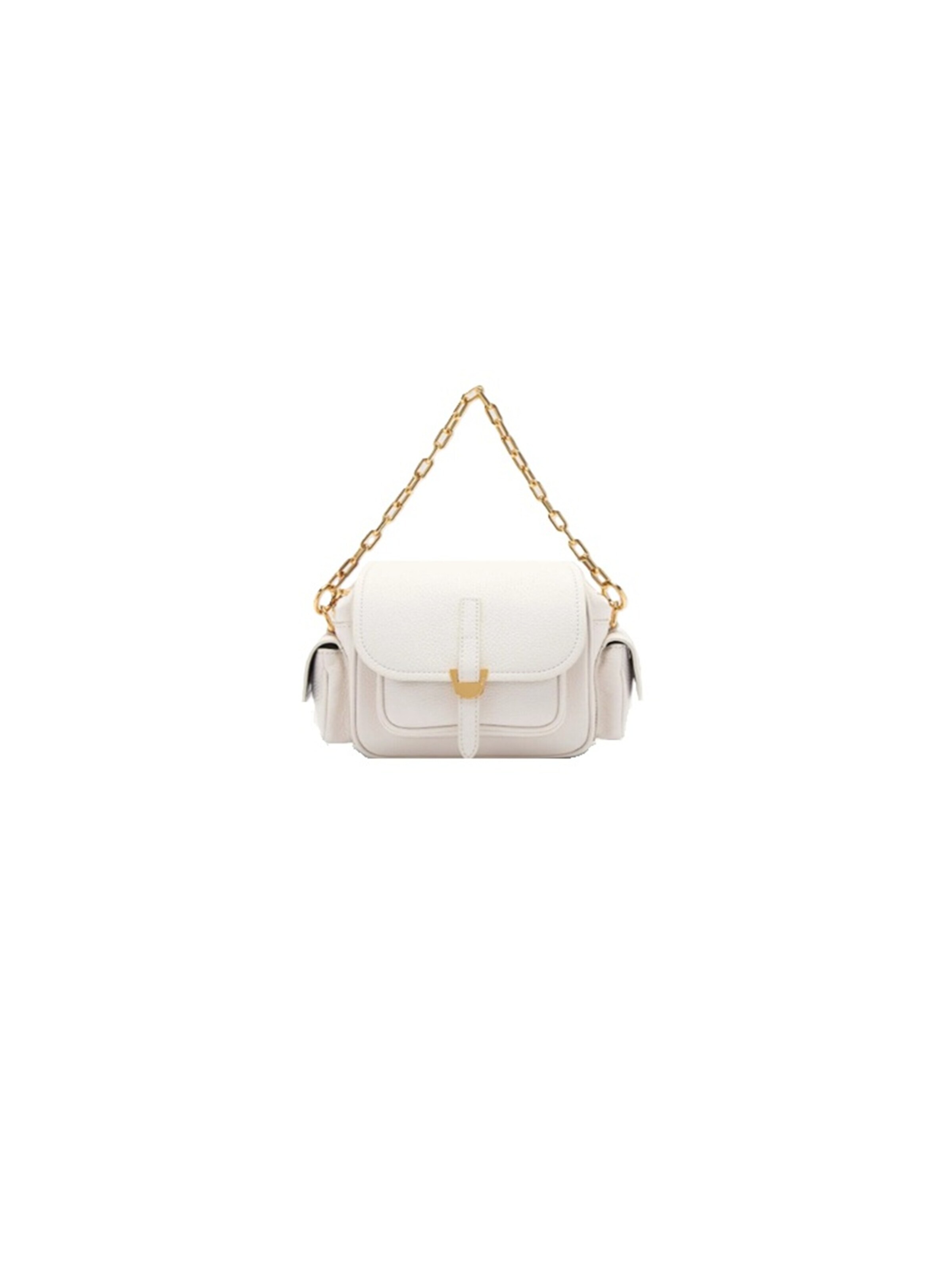 Coccinelle Shoulder Bag 'E1RFF550101' in White: front