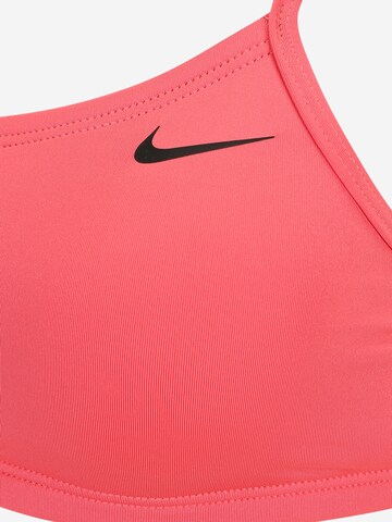 Nike Swim Μπουστάκι Αθλητικό μπικίνι σε πορτοκαλί