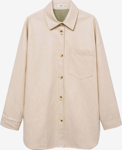 MANGO Chemisier 'CAMISA TRAVELER' en beige clair, Vue avec produit