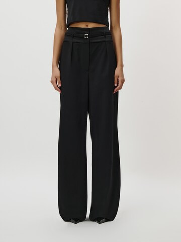 LeGer by Lena Gercke Wide leg Trousers 'Christine' in Black: front