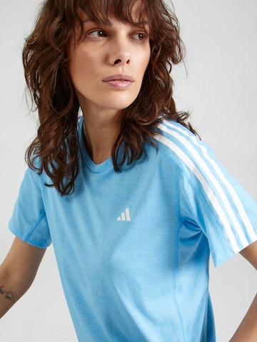 T-shirt fonctionnel 'Own the Run' ADIDAS PERFORMANCE en bleu