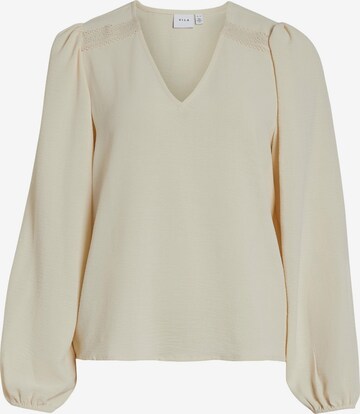 VILA Blouse 'SURASHIL' in Beige: voorkant