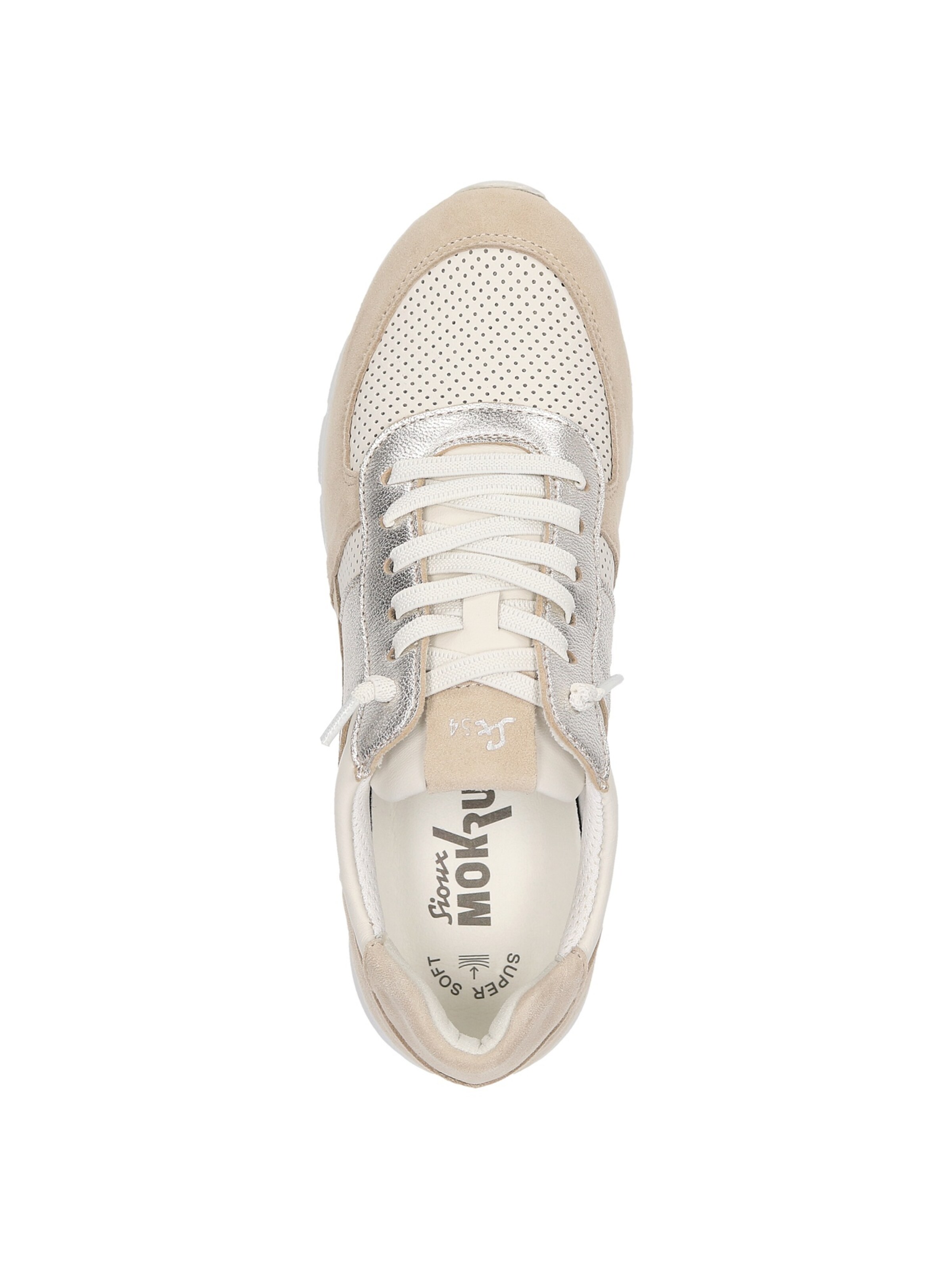 SIOUX Platform trainers in Beige
