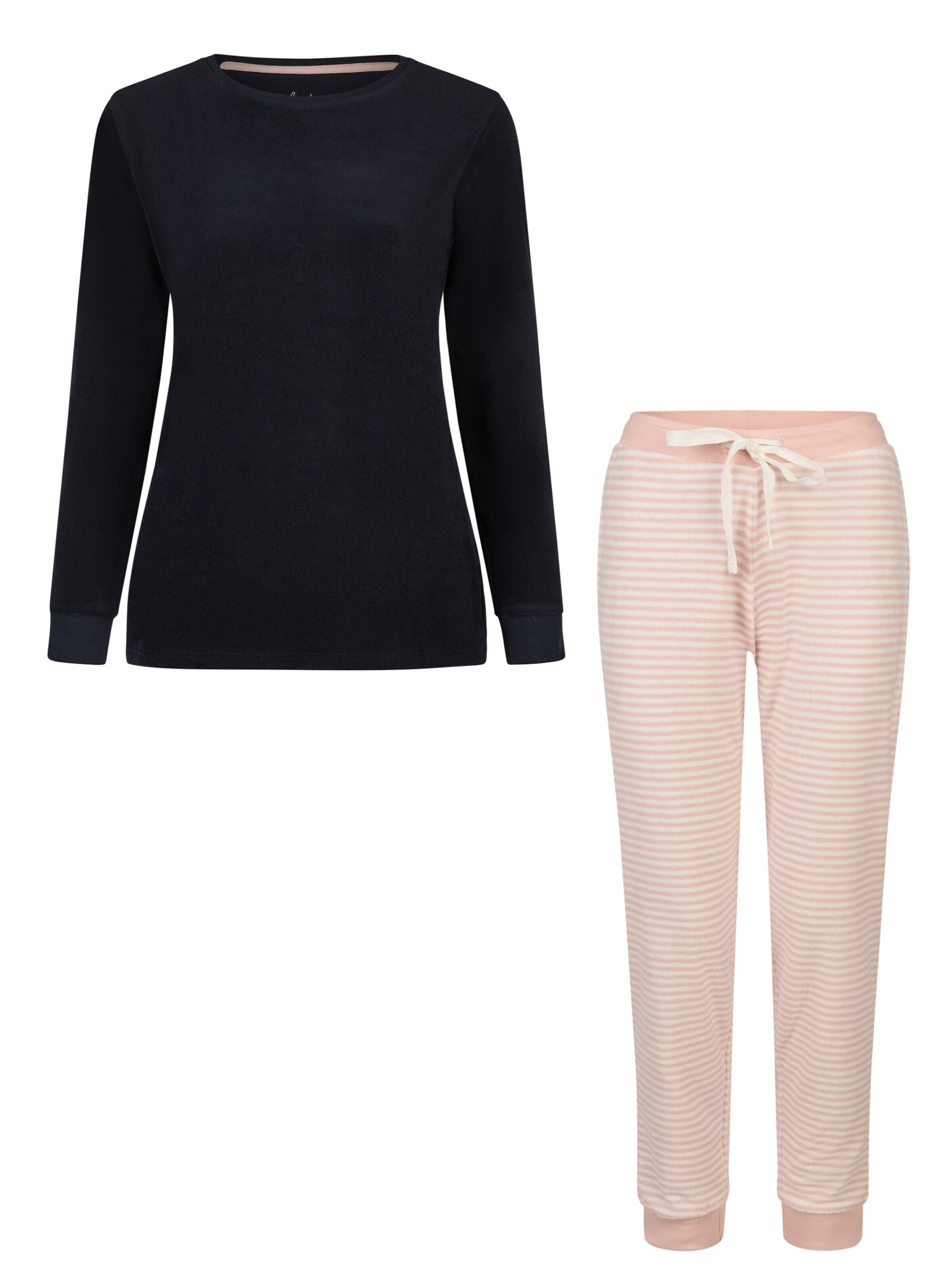 By Louise Pyjama in Blauw: voorkant