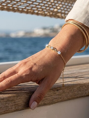 Bracelet 'INFINITY 14K GOLD' UNIQAL en or
