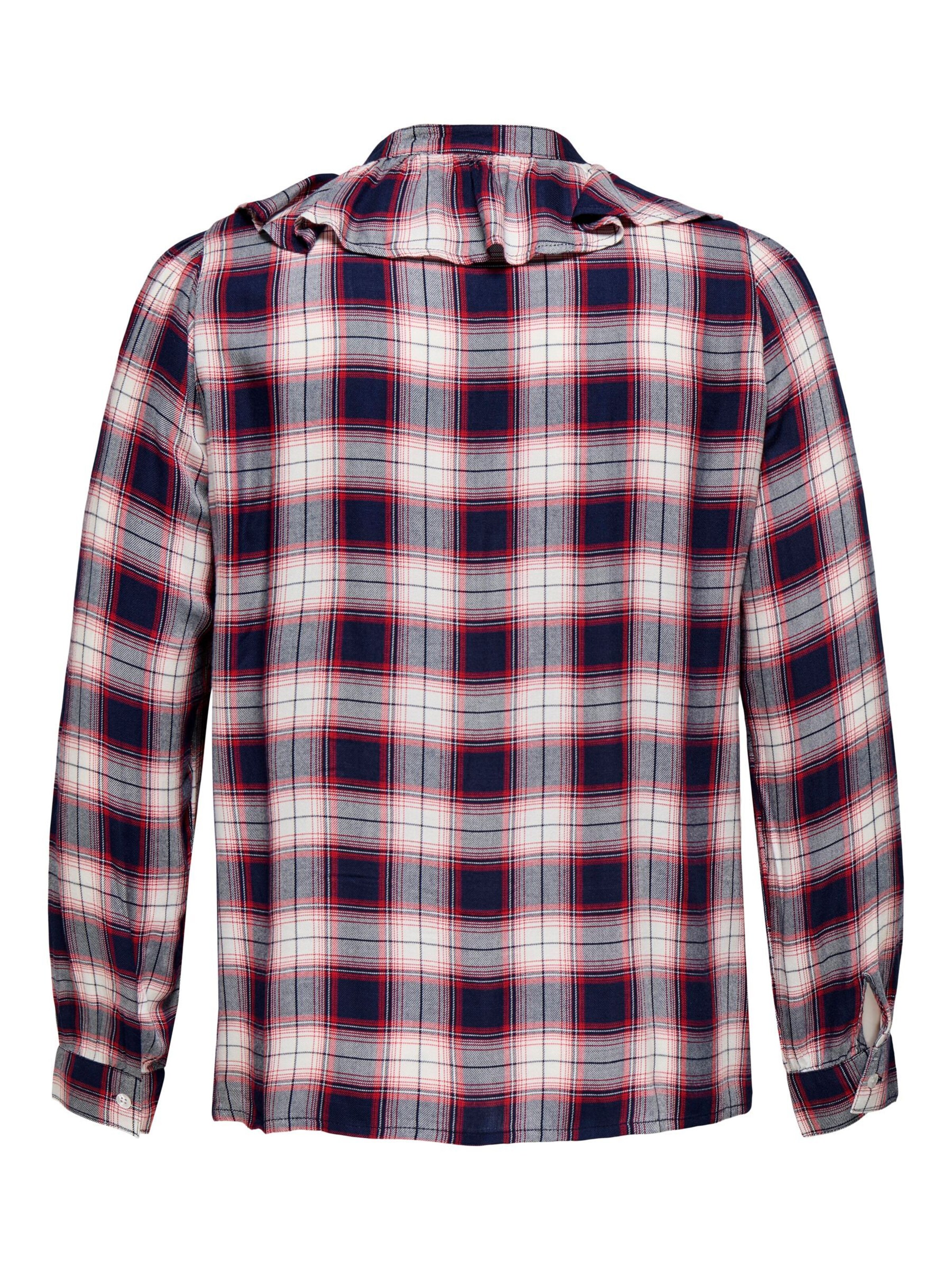 ONLY Carmakoma Bluse 'CARHalle' i blå