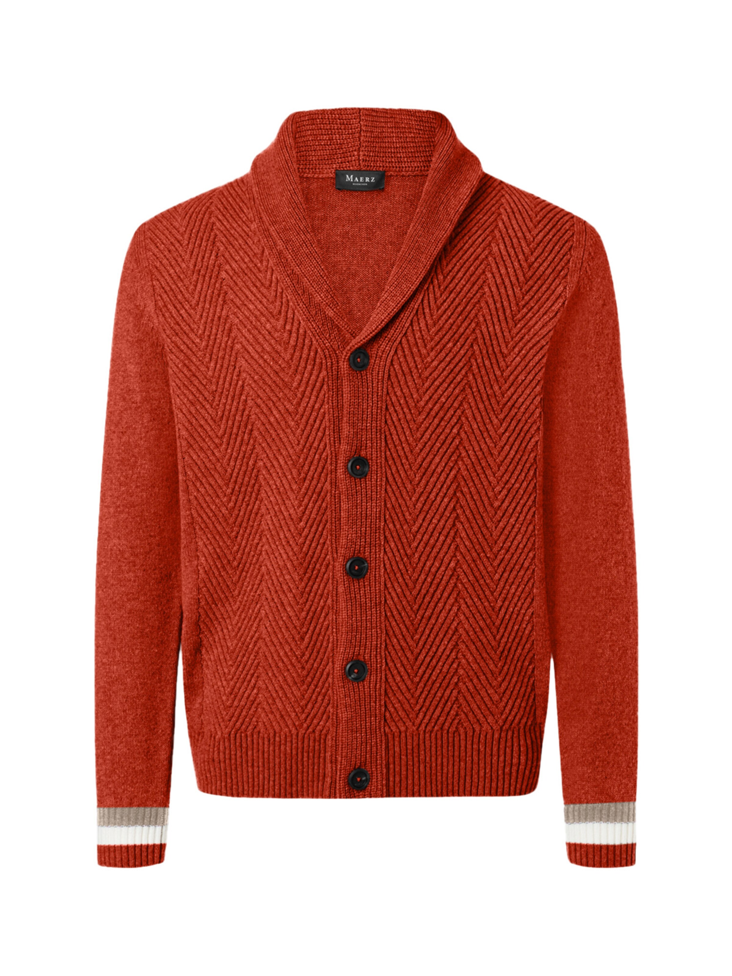 MAERZ Muenchen - Casaco de malha em laranja: frente