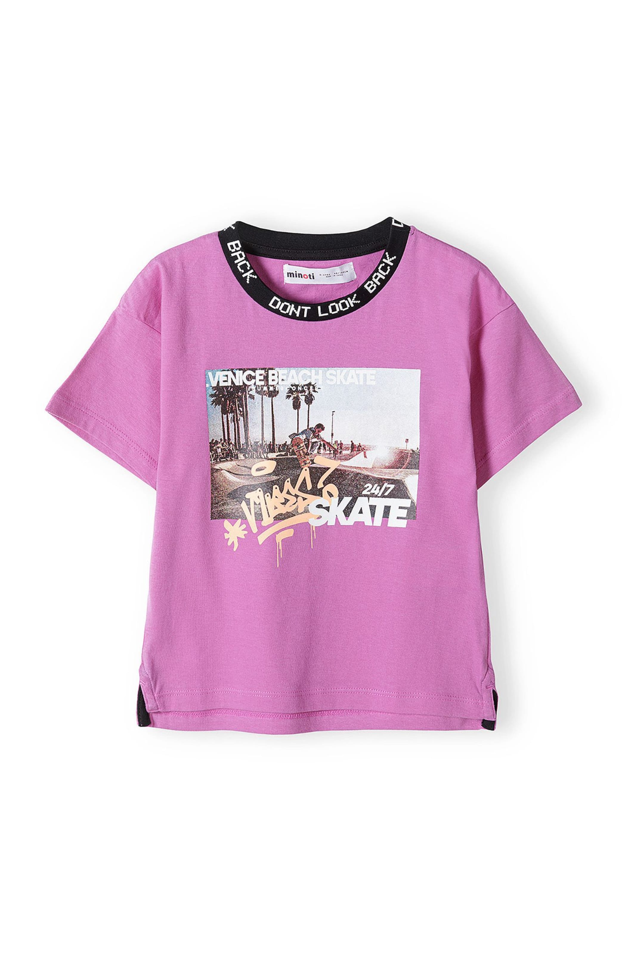 Maglietta di MINOTI in lilla: frontale