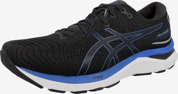 Chaussure de course 'Cumulus 24' ASICS en noir : devant