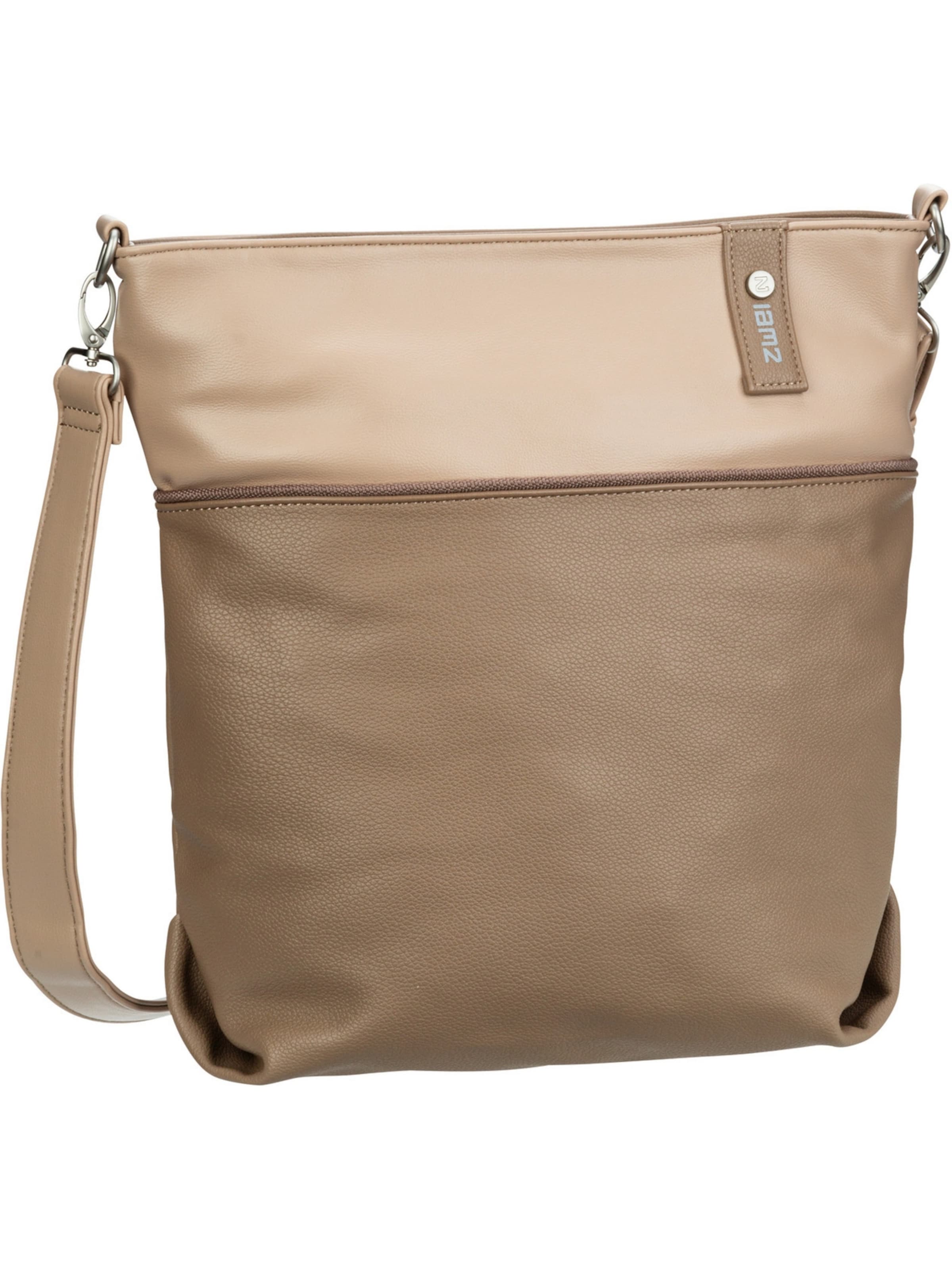 ZWEI Schoudertas 'Jana J12' in Beige: voorkant