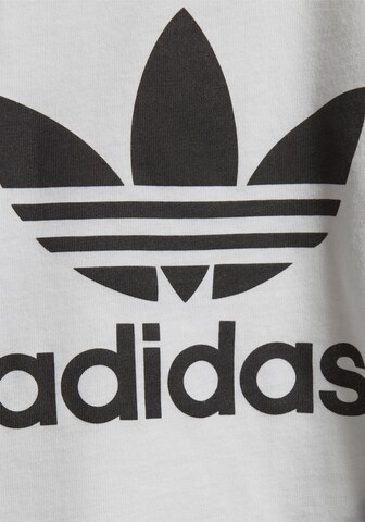 Tricou 'Trefoil' de la ADIDAS ORIGINALS pe alb