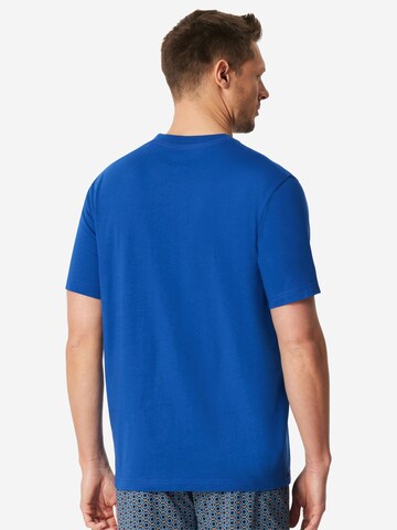 T-Shirt ' Mix Relax ' SCHIESSER en bleu