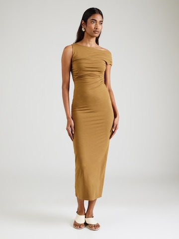 EDITED Evening Dress 'Robinia' in Brown: front