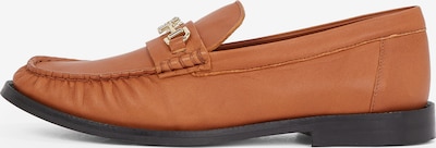 Loaferai iš TOMMY HILFIGER, spalva – ruda (konjako) / Auksas, Prekių apžvalga