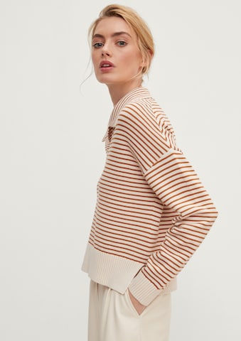 COMMA Sweter w kolorze brązowy