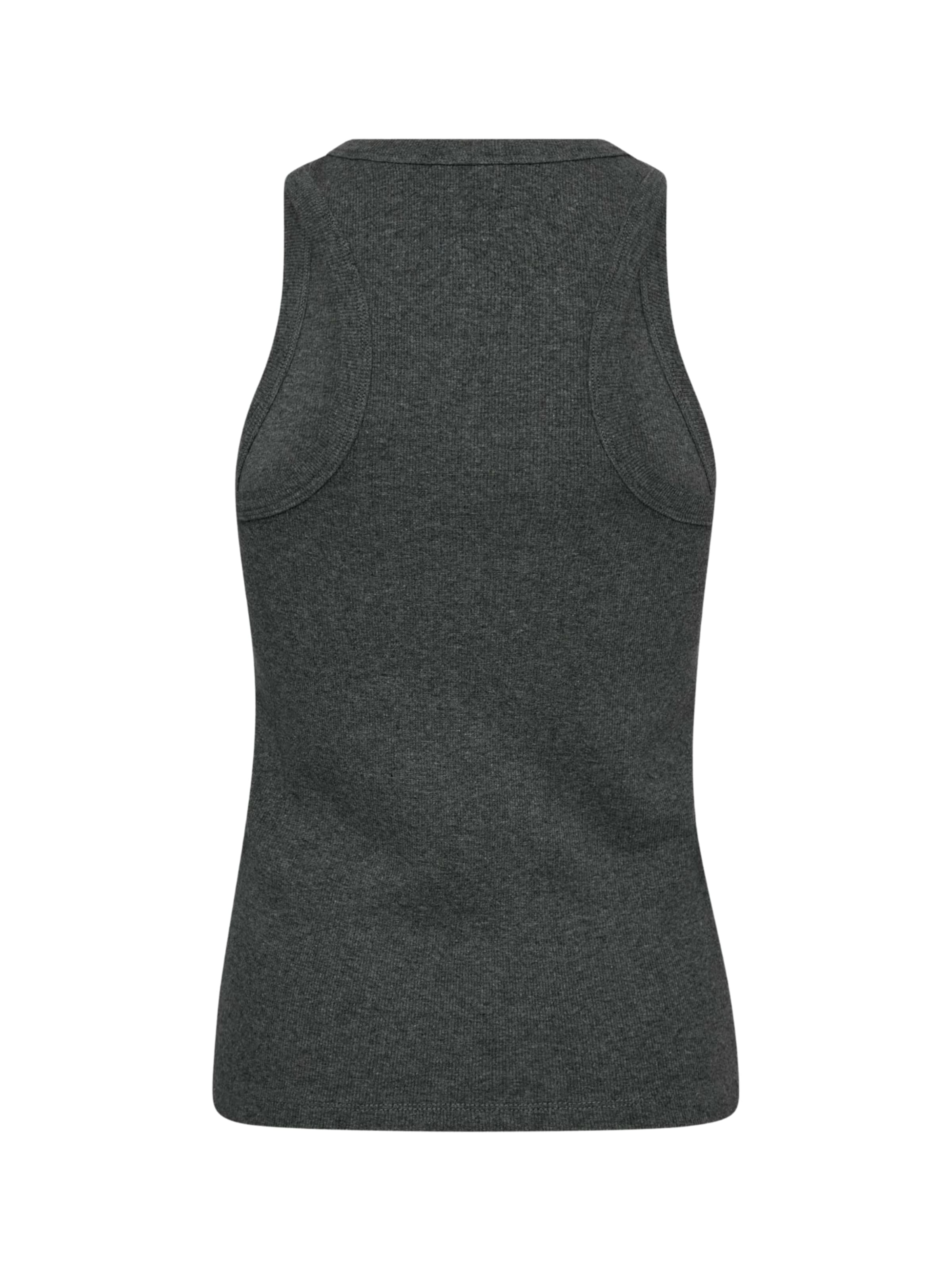 Top 'Sahara' di co'couture in grigio