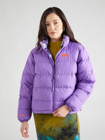 HELLY HANSEN Prechodná bunda - fialová: predná strana