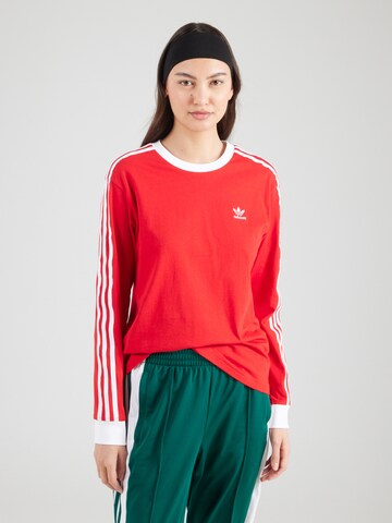 raudona ADIDAS ORIGINALS Marškinėliai: priekis