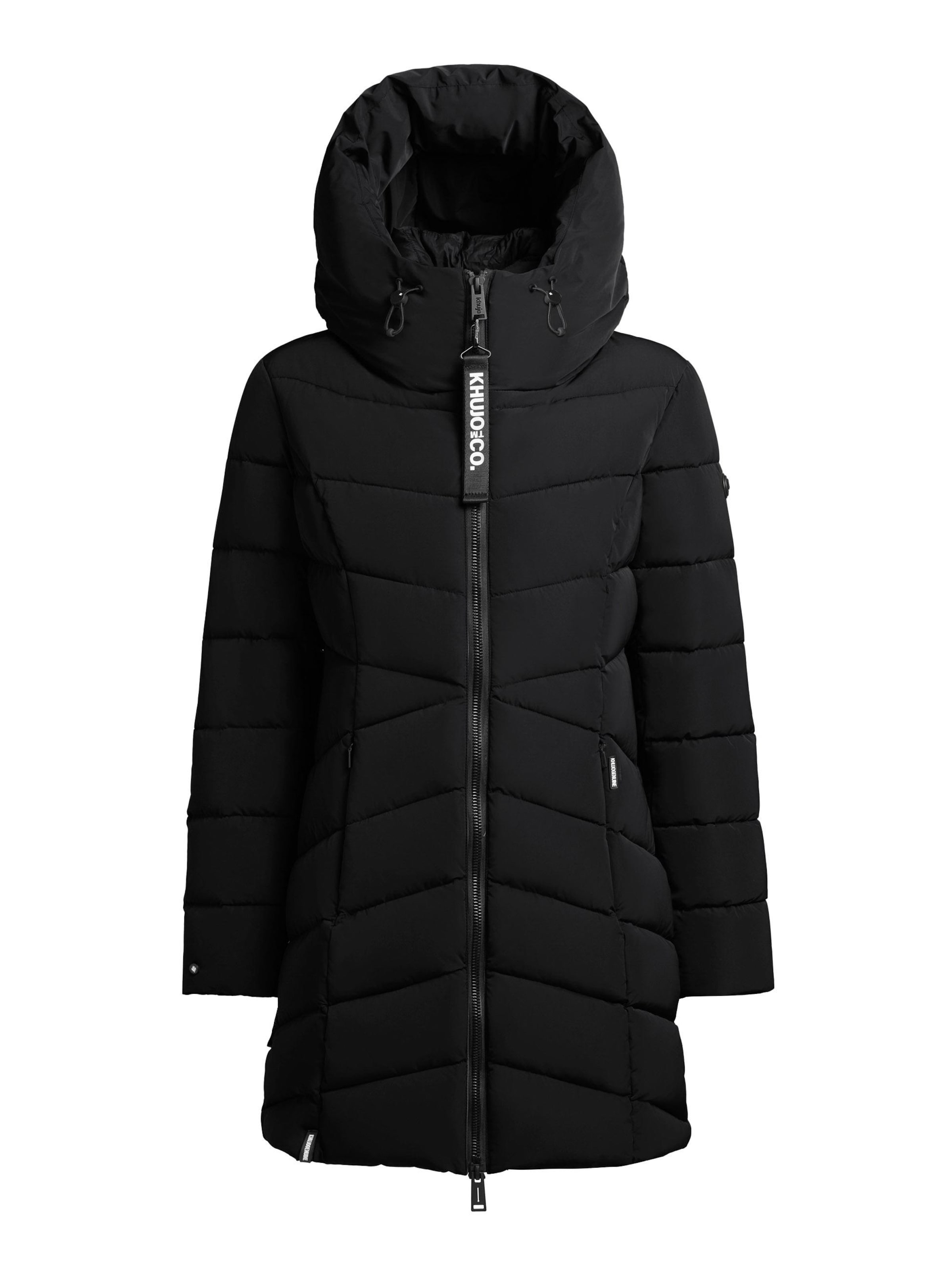 khujo Winter coat 'Dier' in Black: front