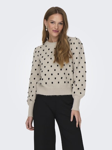 Pullover 'Sigrid' di JDY in beige: frontale