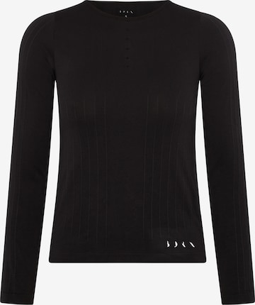 T-shirt fonctionnel 'Hilma' Born en noir : devant