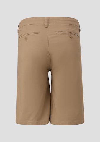 regular Pantaloni chino di s.Oliver in marrone: dietro