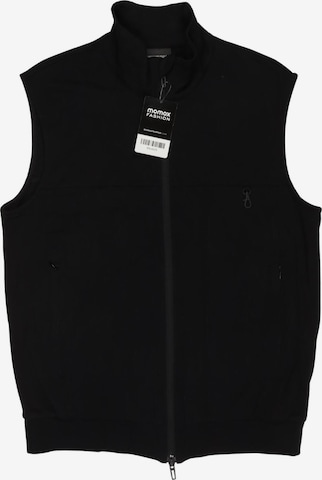 Emporio Armani Weste S in Schwarz: Vorderseite
