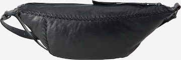 AllSaints - Bolso de hombro 'LUNA' en negro: frente