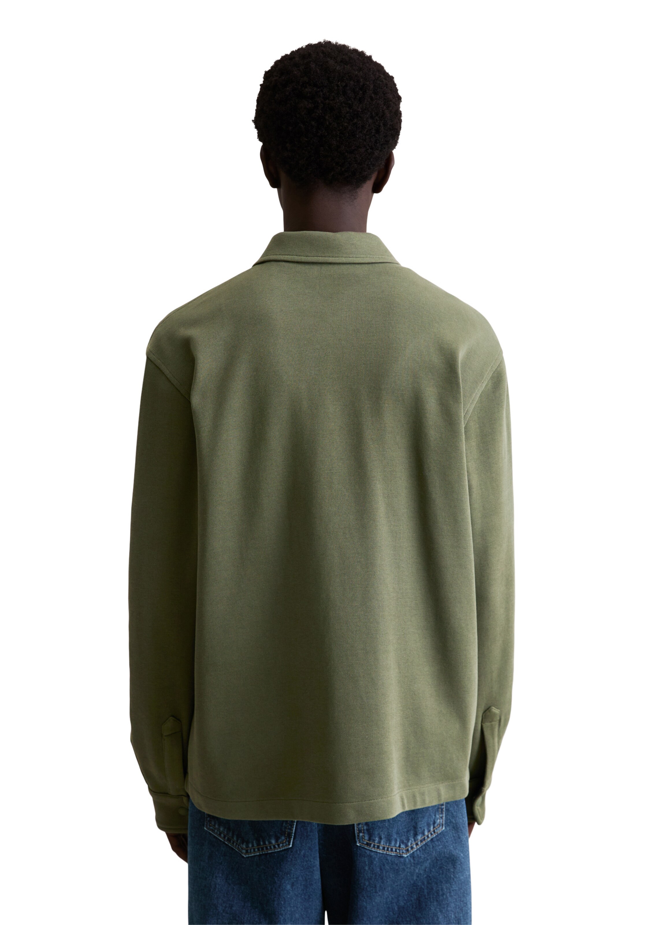 Marc O'Polo DENIM Sweatvest in Groen