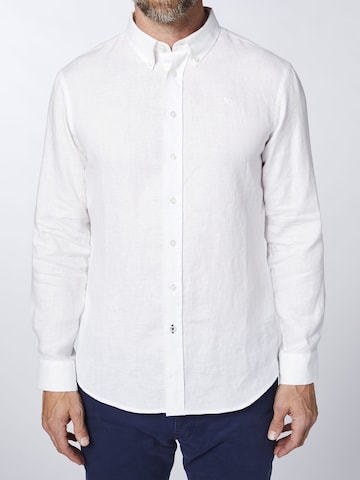 Colorado Denim Regular fit Button Up Shirt in White