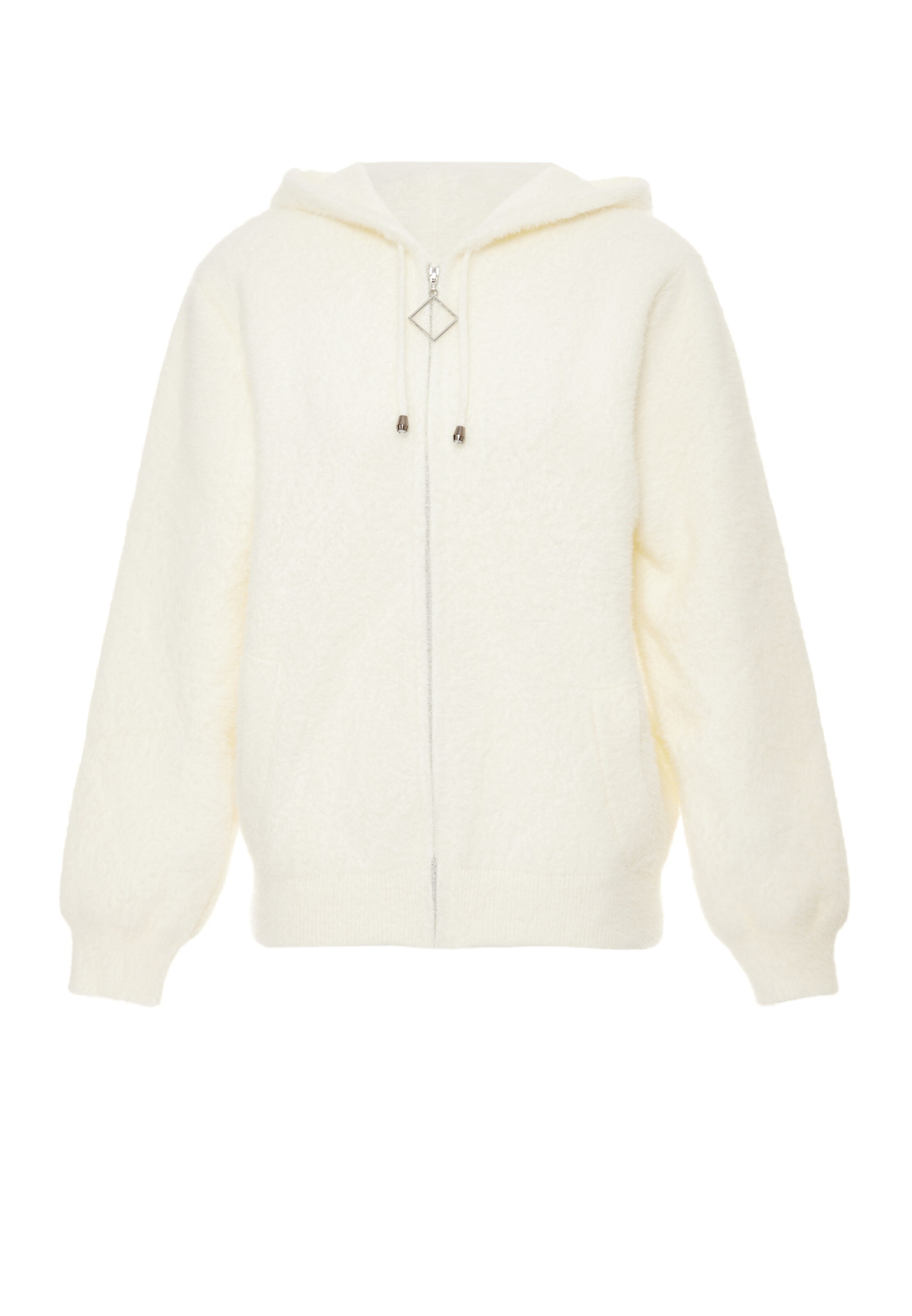 Poomi Strickjacke in Beige: Vorderseite