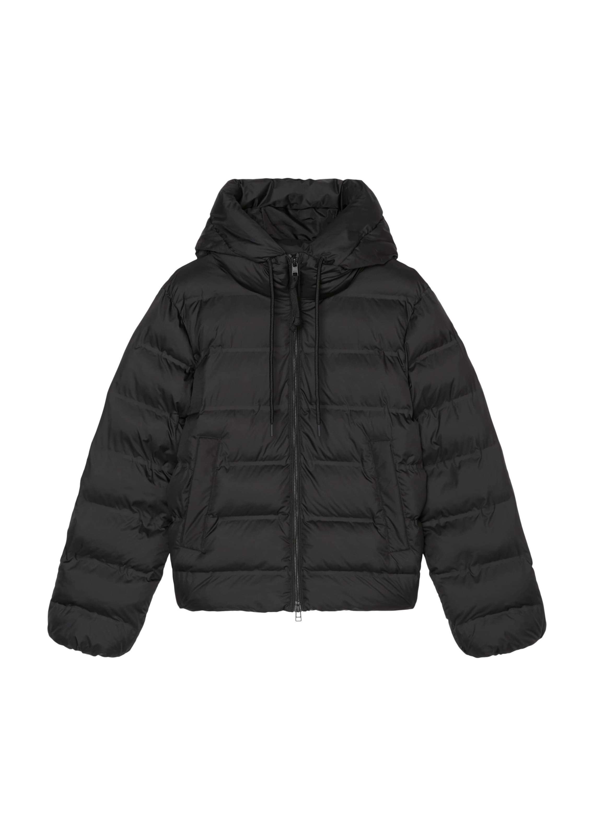 Veste mi-saison Marc O'Polo DENIM en noir : devant