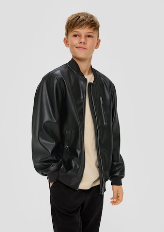 s.Oliver Between-Season Jacket in Black: front