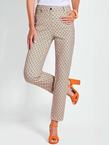 Goldner Slimfit Broek 'Louisa' in Gemengde kleuren