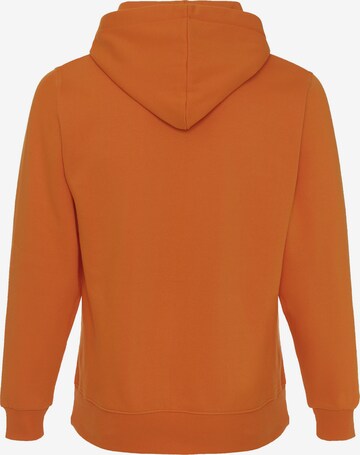 Squad the label Sweatshirt 'Organic Hooded Logo' in Orange