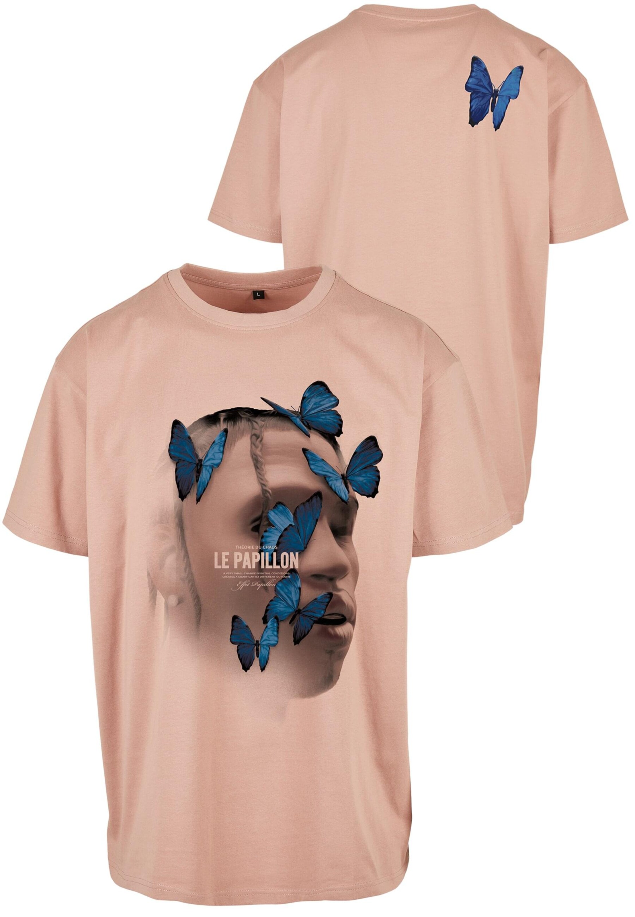 MT Upscale Shirt 'Le Papillon' in Pink