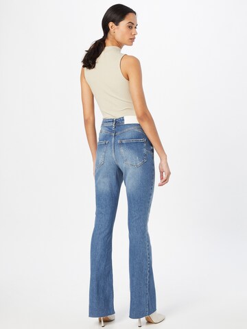 River Island Flared Jeans 'JANSON' in Blau