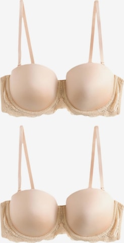 Next Бюстгальтер в Бежевый: спереди