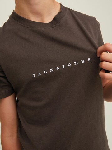 Jack & Jones Junior Shirt 'Copenhagen' in Brown